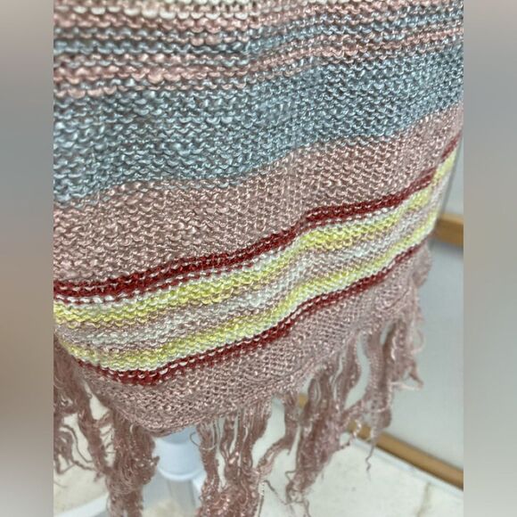 Wonderly cozy longer open cardigan / pockets & fringed bottom 🌺 - Picture 4 of 6